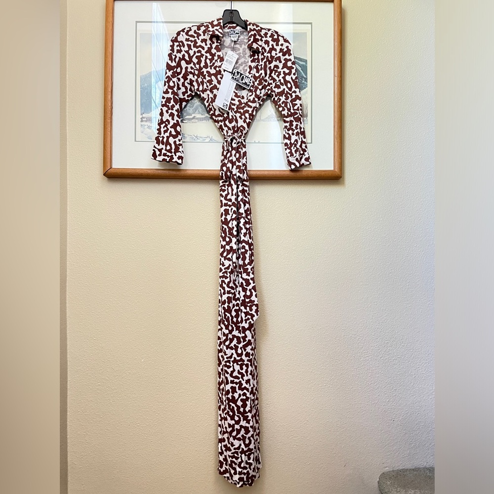 DIANE VON FURSTENBERG  Abigail maxi wrap dress